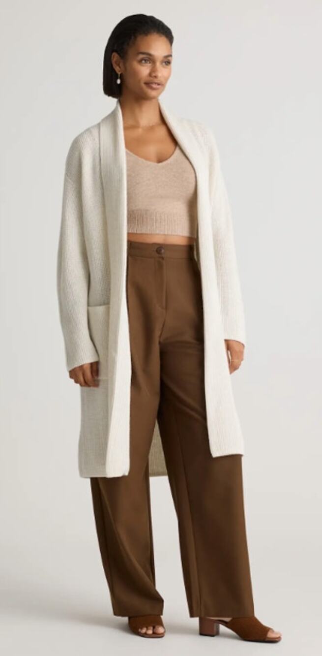 Quince Women's XS Australian Merino Wool Duster Cardigan
